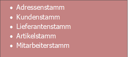 stammdaten